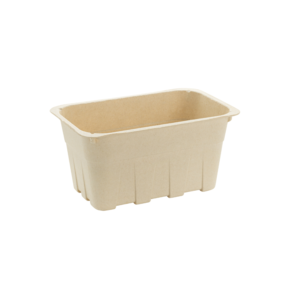 Molded Fiber Tray 750 grams