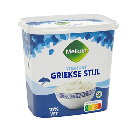 Rechthoekige yoghurtpot